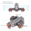 Freeshipping Autodolly Draadloze Afstandsbediening Gemotoriseerde Elektrische Track Slider Dolly 3-Wheel Auto DSLR Video Poelie Rolling Skater Camera