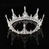 Luxury Bridal Crown billig men högkvalitativ glittrande pärlor Kristaller Kungliga bröllopskronor Bröllopslöja Pannband Hårtillbehör Par5787152