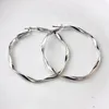 FashionNew Large Brass Circle Hoop Earrings Christmas Gifts for Girls and Ladies Big ed Round Hoops Boutique Jewelry 56100984