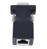 VGA Extender Male to LAN CAT5 RJ45 Network Ethernet кабель женский адаптер компьютер дополнительный коммутатор конвертер комплект Réseau адаптер