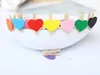 Mini Heart Love Wooden photo clip Clothespin Craft Postcard Clips Home Wedding Decoration bedroom decor HK94