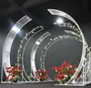 Luxury Iron sunshine board wedding arches grand event party backdrops props T-Stage large arch road lead wedding flower wall stand props