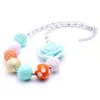 Newest Design Pretty Flower Kid Chunky Necklace Bsst Gift Bubblegume Bead Chunky Necklace Jewelry For Baby Kid Girl