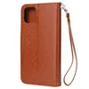 Wallet Leather Phone Case For iPhone 11 Pro Max XS Xr X 8 Plus Retro Flip Stand Holder Card Slot Photo Frame Cover