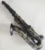 Tenor saxofon japan suzuki högkvalitativt matt svart musikinstrument professionell spelar sax