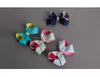 Yeni Avrupa Bebek Bebek Twist Bow Saç Klip Çocuk Bowknot Barrettes Çocuk Saç Aksesuar 8 Renkler 15138