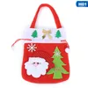 Bonne année 2019 année joyeux noël cadeau sac cadeau de noël sac de bonbons joyeux sacs de bonbons décoration de noël