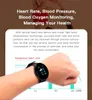 Sport Smart Watch Men Smartwatch Girls Girls Watch Smart Pressure Blame Heart Frequenza Monitoraggio IP67 Smartwatch Waterwatch per AN4244853