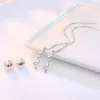 Graceful Silver Valentines Gift Drop Luxury Earrings Leaf Wedding Engagement Simulated Pearl Tassel Korean Fashion Jewelry Gifts4659682