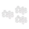 Decorações de Natal 30pcs Bolas de plástico transparentes Ornamets de aniversário de bola preenchida Decoração de festa de festa do quintal ao ar livre Diy Candy Flor 4