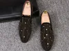 New Fashion Mens Glitter Men Casual Flats Designer Dress Shoes Sequined Loafers Men's Diamond Shoes38-43n42 193 S 's 38-43n42
