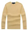 Free shipping new high quality polo brand men's twist sweater knit cotton sweater jumper pullover sweater men polo sweaters