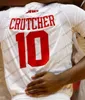 Jam Custom Dayton Flyers 2020 Ретро баскетбол Джерси 1 Obi Toppin 10 Jalen Crutcher 33 Ryan Mikesell Мужчина молодежь Кид -синий красный белый