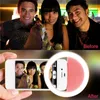 Ricarica universale LED flash bellezza riempimento lampada selfie selfie anello luce ricaricabile lente per fotocamera per tutti i telefoni cellulari