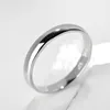 925 Sterling Silber Glatte Einfache Paar Ringe Solide Hochzeit Band Ringe Modeschmuck Für Frauen Männer