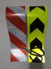 10CM*1M Fluorescent Road Traffic Signal Reflective Sticker Automobile Car Motorcycle Decoration Self-adhesive Reflective Warning Tape