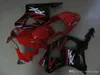 Svart Röd Fairings Set för Honda CBR900RR 2002 2003 CBR954 Fairing Kit 02 03 CBR954RR CBR 954RR QR47