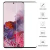 삼성 갤럭시 S21 Ultra S20 Plus S9 노트 20 울트라 10 케이스 친화적 인 전체 에지 스크린 프로텍터 3D 곡선 소매 상자