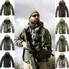 Outdoor Sport Softshell Jackets Or Pants Men Hiking Hunting Clothes TAD Camouflage Military Tactical Sets Camping Hunting Suits