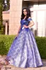 로얄 블루 레이스 오프 어깨 선생님 댄스 파티 드레스에 가운을 드레스 가운데 긴 저렴한 새로운 섹시한 2019