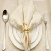 Wedding hotel gold Christmas deer napkin ring elk napkin ring napkin clasp mouth cloth loop towel clasp