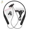 50 adet / grup Kablosuz Bluetooth Kulaklık Stereo Spor Kulaklık Kulakiçi Kablosuz Kulak Kulaklık Ile Mic ile iPhone 7 Samsung Ucuz En Ucuz