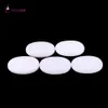 Himabm 5 stycken Natural White Jade Stone Basalt Massager Face Toe Finger Massage Lava Rock 4 3CM234G2424507