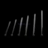 1Pc 6-12inch Reusable Wedding Birthday Party Supplies Clear Glass Drinking Straws Thick Straws Bar Accessories C42