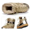 여성용 겨울 황금빛 반짝이는 스노우 부츠 여성 병자 펨메 보틴 문 무료 배송을위한 가짜 헤어 보트를 가진 신발 신발 8656745