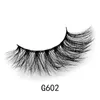 5 par mink ögonfransar handgjord makeup 3d mink fransar naturliga lösögonfransar långa ögonfransförlängning faux lash maquiagem