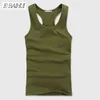 E-BAIHUI kamizelka marki kulturystyka męskie topy bawełniane Casual Man Top Tes Underhirt Fashion Vest Men Clothing B001257E