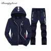 Mode-Sportanzug Herren Hoodie Reißverschluss Strickjacke Hosenanzüge Designer Trainingsanzug Zweiteiler Herrenbekleidung Sets Plus Asien Größe M-4XL