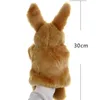 Bunny Hand Puppets Plush Animal Toys for Imaginative Pretend Play Stocking Storytelling