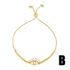 Gold Evil Eye Bracelets for Women CZ Snake Bracelets Fatima Hand Charm Bracelet Crystal Jewelry Pulsera Ojitos