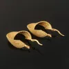 Mode 24 K gele vaste goud gevulde stud earring charme oorbellen sieraden voor vrouwen cadeau1259685
