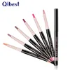 Qi Nieuwe Lip Liner Pen 12 Colors Set Waterdichte professionele Lipliner Make -up Waterdichte lipvoering Pencil8320580