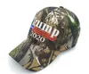 2020 Brand New Donald Trump Hat USA Flaga Baseball Cap Keep America Great Hat Hat 3D Haft Gwiazda List Camo Regulowany Snapback