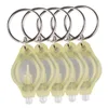 Mini lampe de poche LED Bright Micro Light Keychain Squeeze Light Keychain Camping Lanterna Light DHL8508429