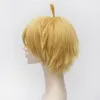 En gros livraison gratuite Les Sept Péchés Capitaux Meliodas Dragon Péché de Colère Courte Blonde Cosplay Perruque