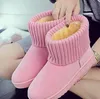 Venta caliente-2018 Botas de boca de calidad superior Bota de algodón Botas clásicas para mujer Botas de nieve Bota de invierno Bota de boca Entrega rápida