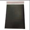 Sacs à bulles noirs Sacs d'emballage Espace utilisable Enveloppes à bulles poly Enveloppes rembourrées Sac d'expédition auto-scellant 50pcs