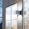 Moderna 12W LED -vägglampor monterade väggljus kall vit inomhusbelysningslampor lysdioder