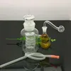 Glass Pipes Smoking blown hookah Manufacture Hand-blown bongs External glass gourd hookah kettle