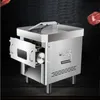Fatiador de carne elétrico comercial, automático, aço inoxidável, cortador de carne, máquina de corte de vegetais, 850w