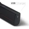 Luxury Dual Arc Electronic USB Raddningsbar cigarettändare vindtät beröring Känslig kontroll stor kapacitet utbytbar batteri4942514