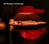 Gratis verzending Commerciële elektrische BBQ Grade Machine Non-Stick Elektrische Gridles 3D Infrarood Grills Roast Vlees voor binnenlands