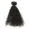 VMAE MALEISSIAN REMY Maagd Haar 3 Bundels 3B Krullend Zachte inslag Natural Black Afro Kinky Krullend Onverwerkte Menselijk Haar Weeft Extensies