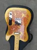 Custom Masterbuilt Dale Wilson 1969 Tribute Gold Burst Paisley Guitare électrique, touche en érable, incrustation de points noirs, accordeurs vintage