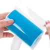 Zmywalny Kleisty Lint Roller Cleaner Sticky Picker Pet Włosy Ubrania Fluff Reusable Cleaning Szczotka do czyszczenia domowego