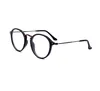 Gros-lunettes pour femmes lunettes optiques cadre marque designer lunettes cadre avec lentille claire mode myopie lunettes hommes avec étui
